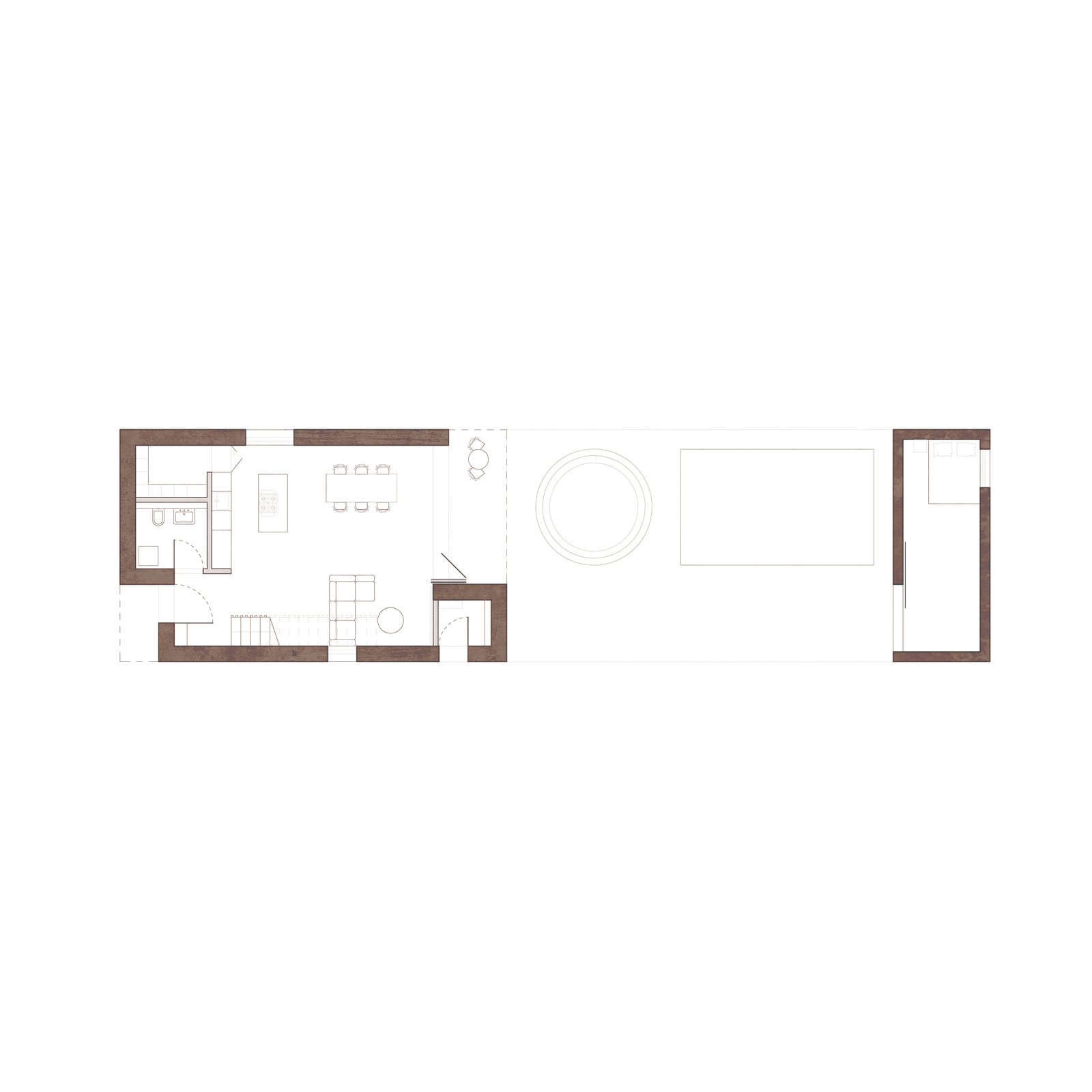 Villa Olivia ground floor plan